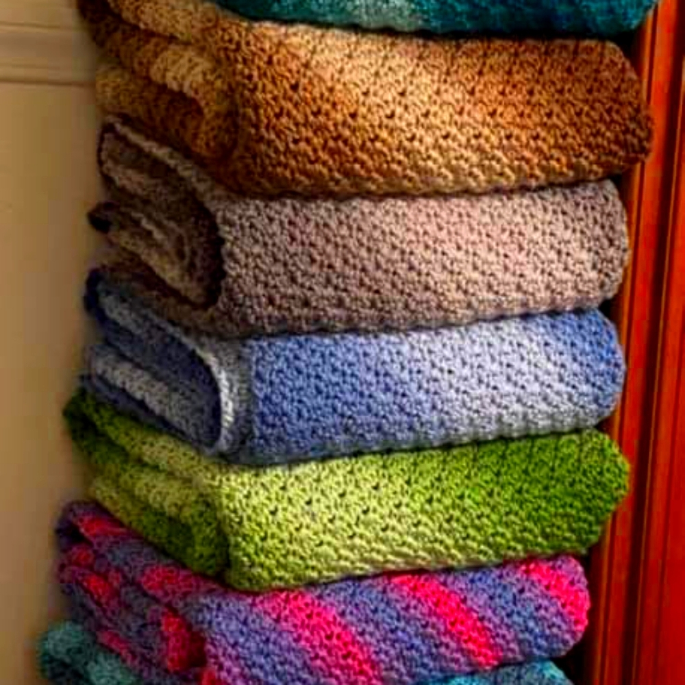 Crocheted Blankets - SOLD
